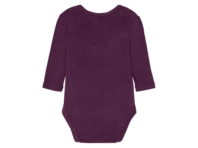 Ga naar volledige schermweergave: lupilu® Set van 3 katoenen body's met lange mouwen - afbeelding 4
