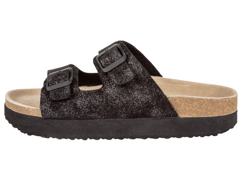 Ga naar volledige schermweergave: esmara® Sandalen of teenslippers voor dames, verstelbare gespen, textiel, leder, EVA - afbeelding 11