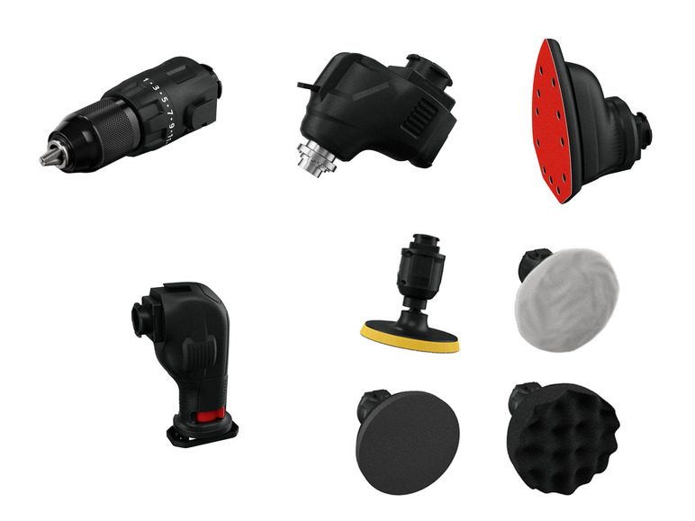 Ga naar volledige schermweergave: PARKSIDE® Opzetstukken voor 4-in-1 accumultitool - afbeelding 1