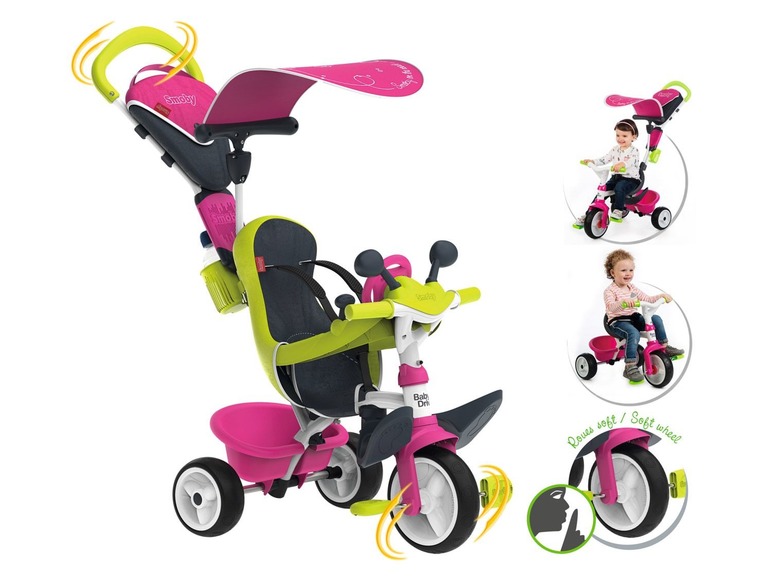 Aller en mode plein écran SMOBY Tricycle Baby Driver Comfort, 4-en-1 - Photo 14