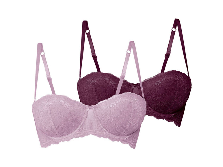 Ga naar volledige schermweergave: ESMARA® Lingerie Beha, set van 2, kant - afbeelding 7