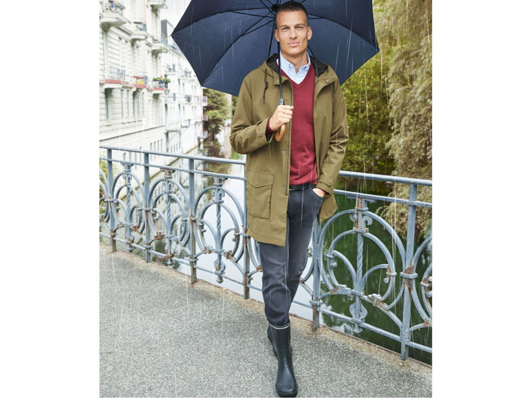 Aller en mode plein écran LIVERGY® Manteau de pluie pour hommes, polyester - Photo 8