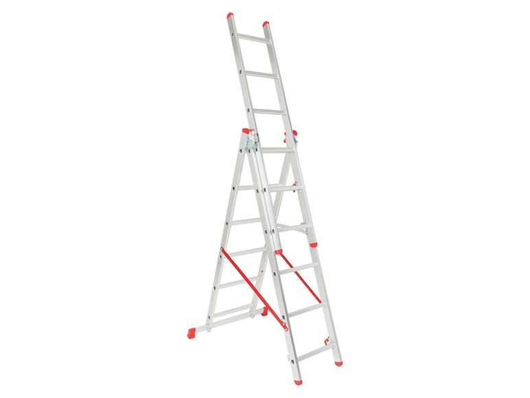 Ga naar volledige schermweergave: PARKSIDE® Multifunctionele ladder, 3-in-1, max. hoogte 461 cm - afbeelding 4
