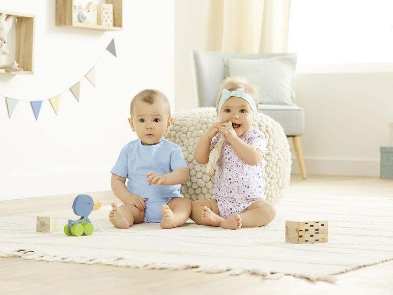 Ga naar volledige schermweergave: lupilu® Wikkelbody met korte mouwen voor baby's - afbeelding 3