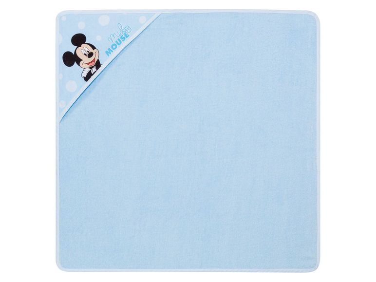 Ga naar volledige schermweergave: Handdoek voor baby's, 75 x 75 cm, met capuchon - afbeelding 8