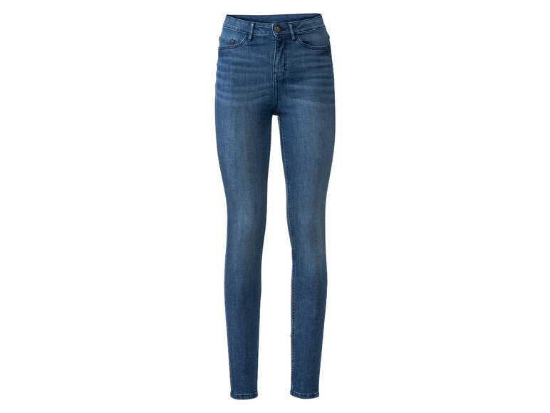 Ga naar volledige schermweergave: esmara® Super skinny jeans met hoge taille van een katoenmix - afbeelding 8
