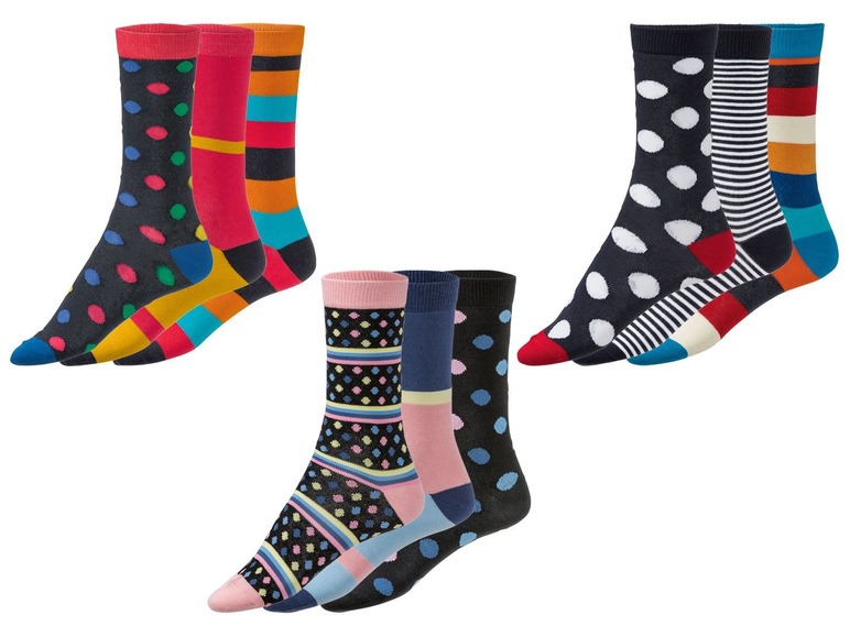 Ga naar volledige schermweergave: esmara Set van 3 paar sokken voor dames - afbeelding 1