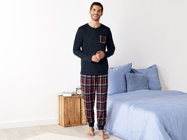 Ga naar volledige schermweergave: LIVERGY® Pyjama voor heren - afbeelding 19