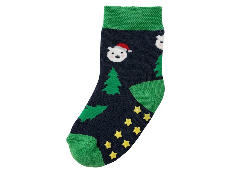 Aller en mode plein écran lupilu® 2 paires de chaussettes de Noël pour garçons - Photo 3