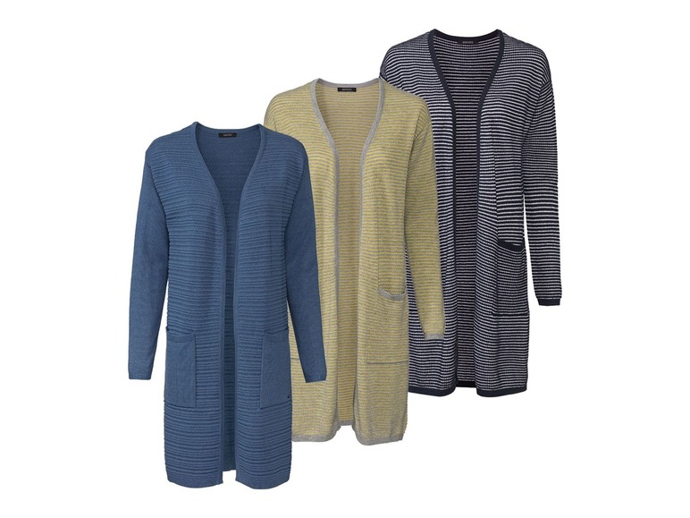 Ga naar volledige schermweergave: esmara® Lange cardigan voor dames - afbeelding 1