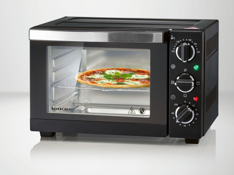 Ga naar volledige schermweergave: Silvercrest Kitchen Tools Mini-oven, 1200 W, inhoud 15 L - afbeelding 8