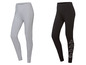 Leggings grises et noires avec le logo Kappa.