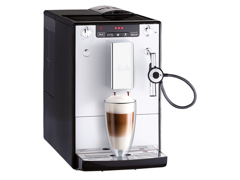 Aller en mode plein écran Melitta Machine à café automatique Caffeo Solo Perfect Milk E-957-102, 1 400 W - Photo 1