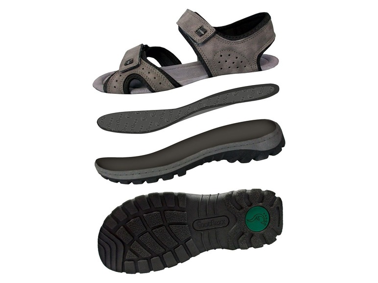 Ga naar volledige schermweergave: footflexx Comfortsandalen voor heren - afbeelding 3