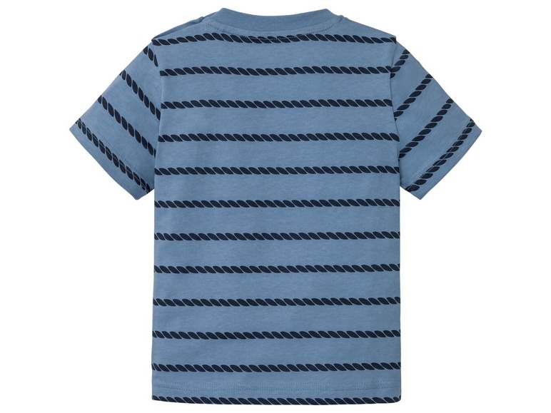 Ga naar volledige schermweergave: lupilu® Set van 4 T-shirts voor jongens, biokatoen - afbeelding 8