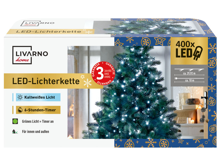 Ga naar volledige schermweergave: LIVARNO home Ledlichtketting, 39,92 m - afbeelding 3