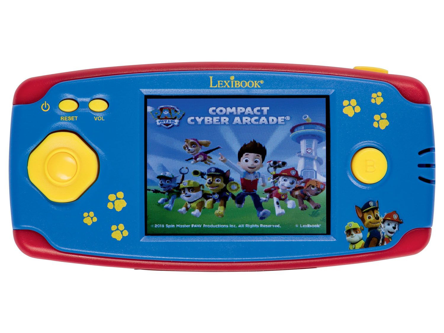 PAT' PATROUILLE Console de jeux portable enfant Compact Cyber Arcade®  LEXIBOOK - 150 jeux bleu - Lexibook