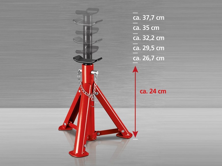 Ga naar volledige schermweergave: ULTIMATE SPEED® Set van 2 assteunen 2000 kg - afbeelding 4