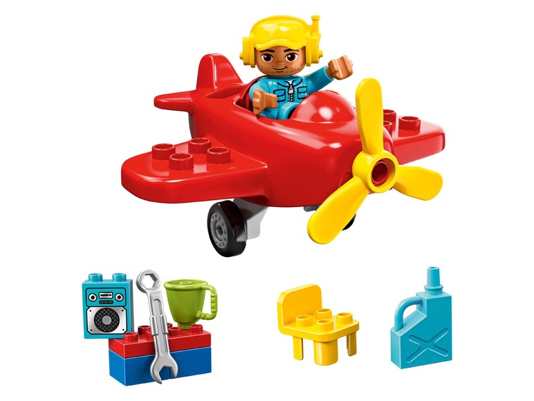 Ga naar volledige schermweergave: LEGO® DUPLO® Vliegtuig (10908) - afbeelding 2