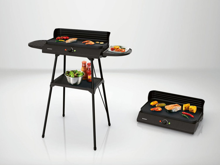 Aller en mode plein écran SILVERCREST® Barbecue électrique, 2 400 W, sur pieds ou modèle de table - Photo 8