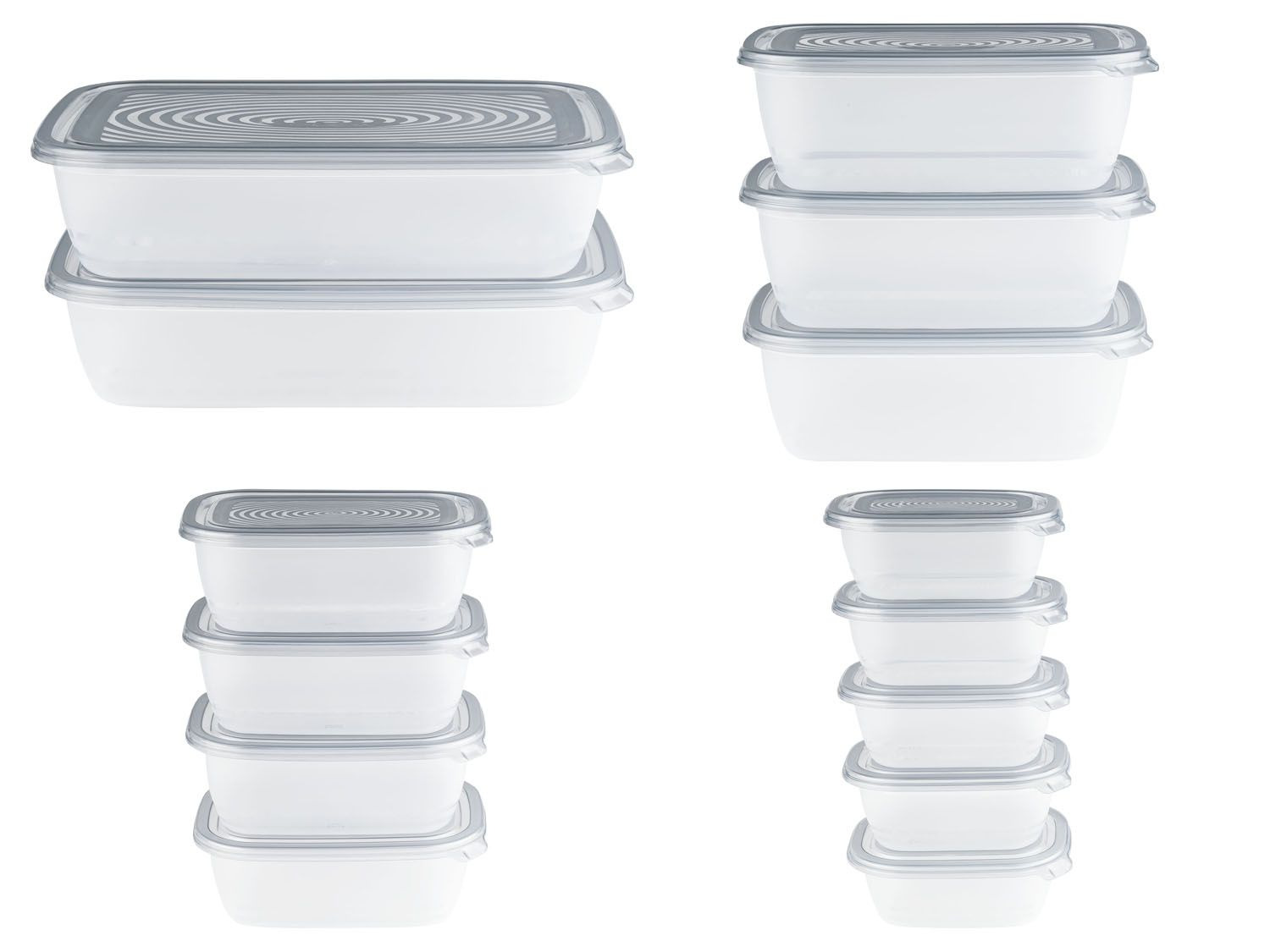 Set De 3 Boites De Conservation En Verre Fresh & Save