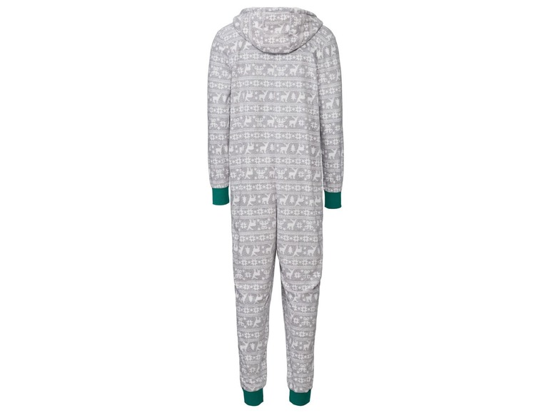 Ga naar volledige schermweergave: LIVERGY® Fleece onesie voor heren - afbeelding 4