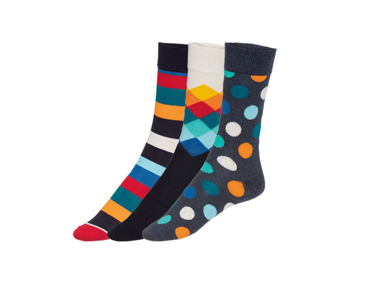 Ga naar volledige schermweergave: Happy Socks Sokken, set van 3 paar, katoen, polyamide en elastaan - afbeelding 7