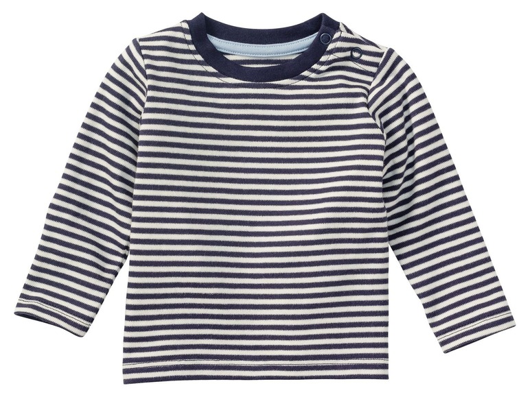 Ga naar volledige schermweergave: lupilu® Set van 3 T-shirts met lange mouwen voor baby's - afbeelding 4