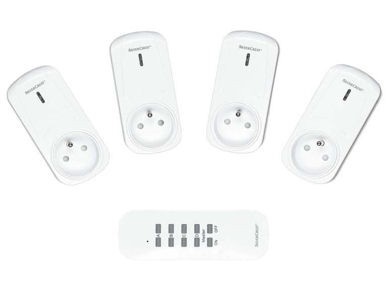 Aller en mode plein écran SILVERCREST® Prises avec télécommande, 3 ou 5 pièces - Photo 6