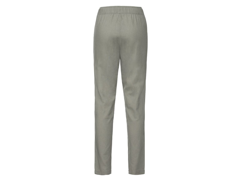 Aller en mode plein écran esmara® Pantalon avec taille élastique en lin et coton - Photo 17