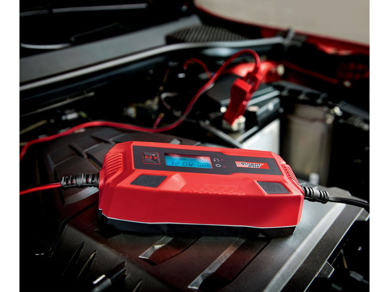 ULTIMATE SPEED® Chargeur de batterie pour véhicules mo…