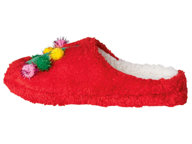 Ga naar volledige schermweergave: esmara Kerstpantoffels voor dames, TPR en textiel - afbeelding 5