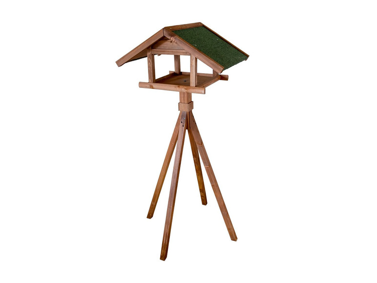 Ga naar volledige schermweergave: Karlie Voederhuisje voor vogels, weerbestendig hout - afbeelding 1