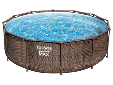 Bestway Kit complet »Steel Pro Max™ DELUXE SERIES™« Framepool, Ø 366 x 100 cm