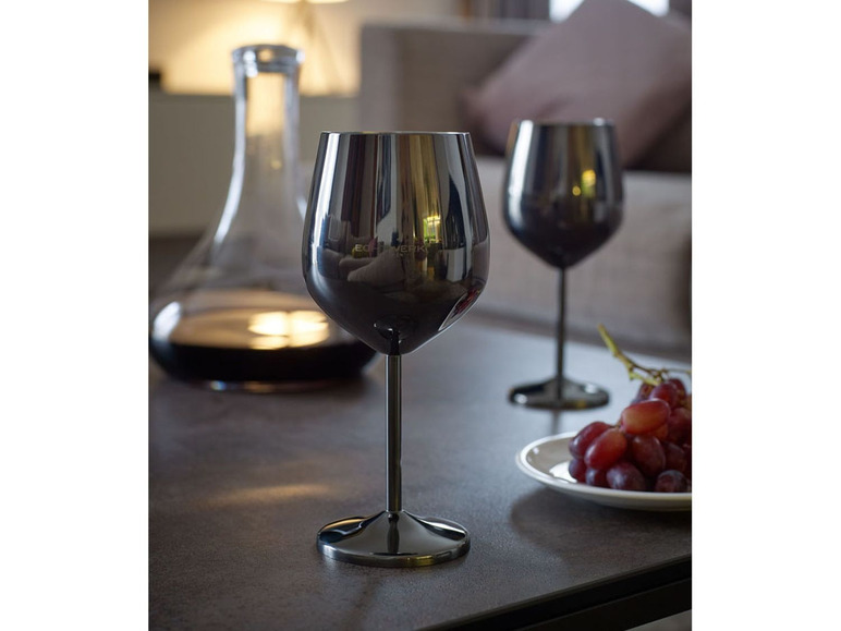 Aller en mode plein écran ECHTWERK Set de verres à vin en acier inoxydable, set de 2 - Photo 14