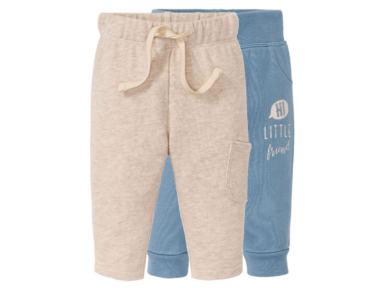 Ga naar volledige schermweergave: lupilu® Joggingbroek voor baby's, set van 2, 50/56 - 86/92 - afbeelding 8