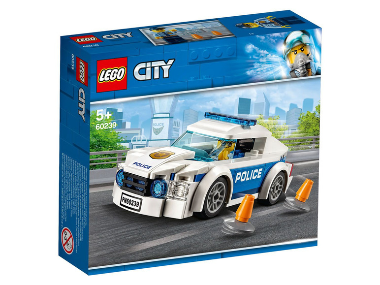 Ga naar volledige schermweergave: LEGO® City Politiewagen (30239) - afbeelding 1