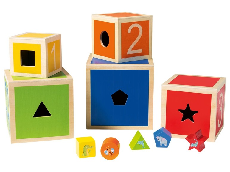 Ga naar volledige schermweergave: Playtive JUNIOR Educatief houten speelgoed - afbeelding 2