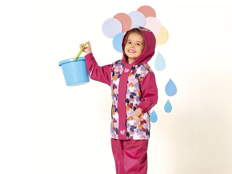 Ga naar volledige schermweergave: lupilu® Regenjas voor meisjes - afbeelding 11