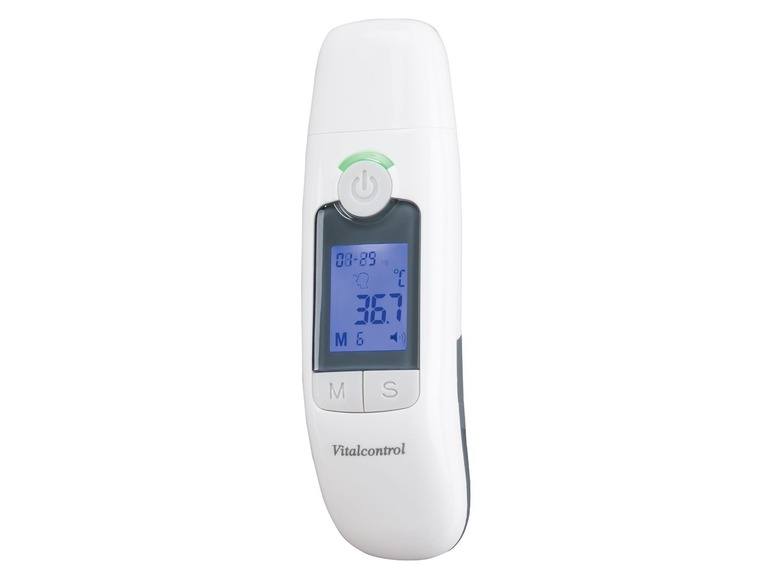 Ga naar volledige schermweergave: SANITAS 6-in-1 multifunctionele thermometer - afbeelding 2