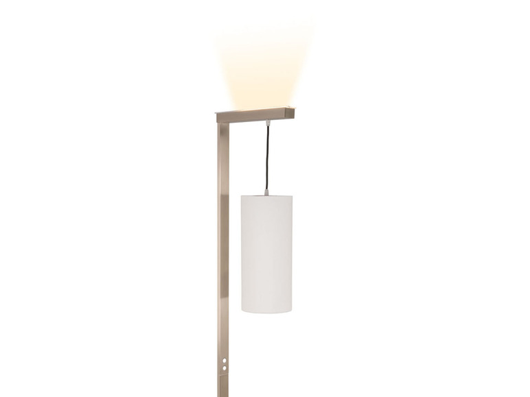 Ga naar volledige schermweergave: Livarno Home Ledstaanlamp, met leeslampje - afbeelding 5
