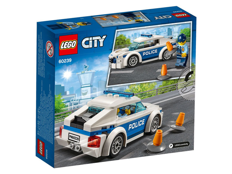 Ga naar volledige schermweergave: LEGO® City Politiewagen (30239) - afbeelding 2