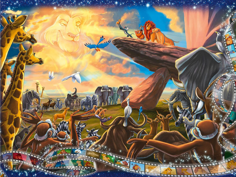 Ga naar volledige schermweergave: Ravensburger Legpuzzel Disney- De Leeuwenkoning - afbeelding 2