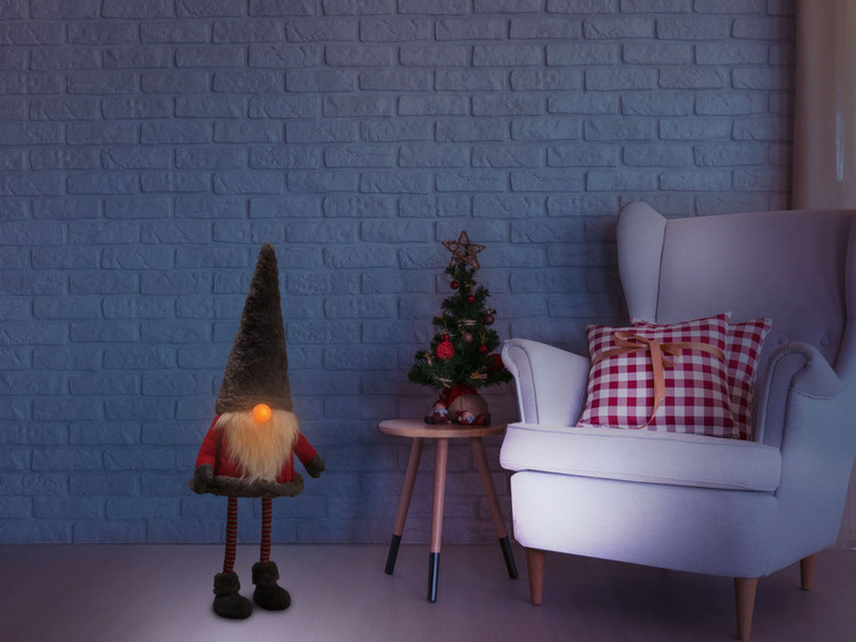 Ga naar volledige schermweergave: LIVARNO home Decoratieve kerstkabouter met ledverlichting - afbeelding 4