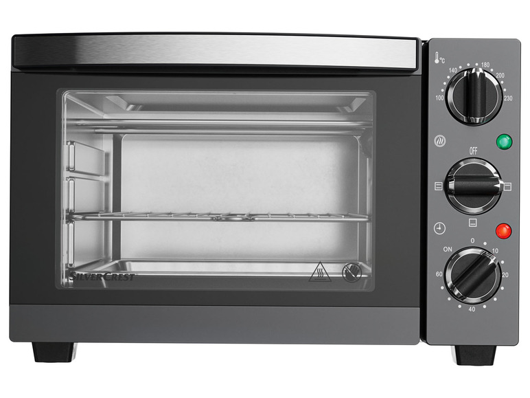 Ga naar volledige schermweergave: Silvercrest Kitchen Tools Mini-oven, 1200 W, inhoud 15 L - afbeelding 3