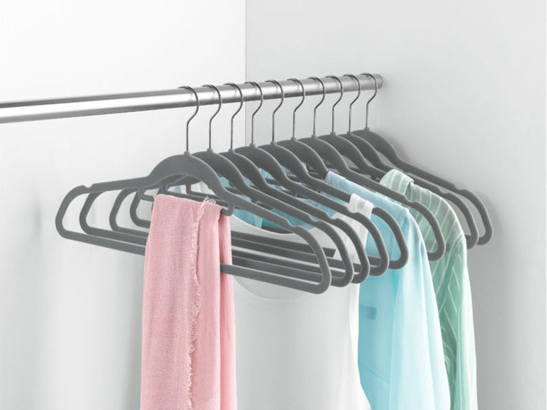 Ga naar volledige schermweergave: LIVARNO LIVING Kleerhangers, set van 10 of 2 - afbeelding 3