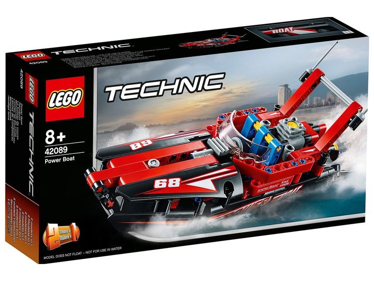 Aller en mode plein écran LEGO® Technic Le bateau de course (42089) - Photo 1