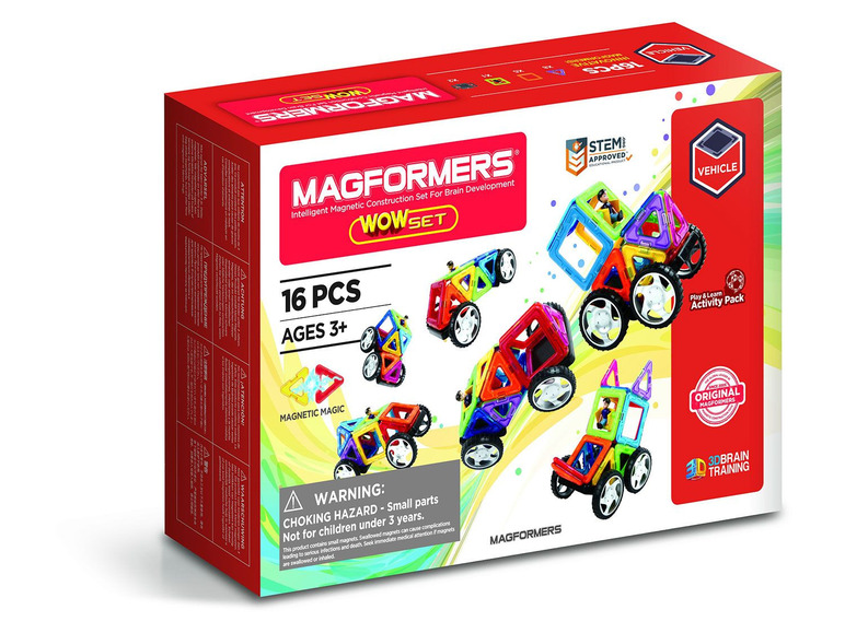 Ga naar volledige schermweergave: Magformers Magnetische bouwset Wow-set - afbeelding 1