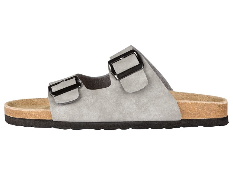 Ga naar volledige schermweergave: LIVERGY® Slippers voor heren, leder - afbeelding 3