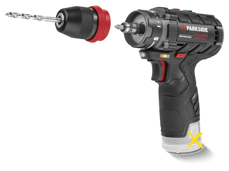 Ga naar volledige schermweergave: PARKSIDE PERFORMANCE® Accuschroefboormachine »PBSPA 12«, 12 V - afbeelding 1